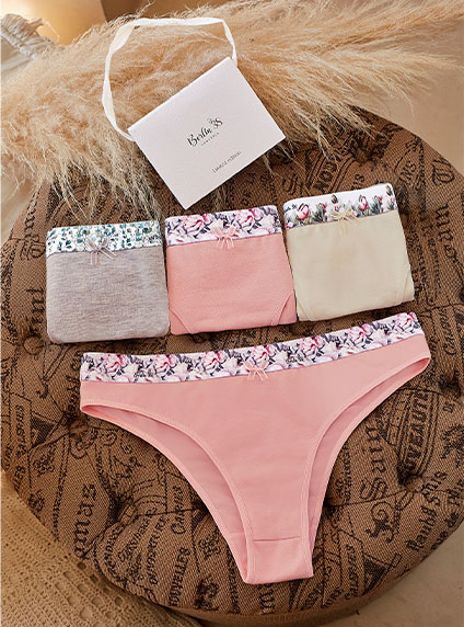 184/1200 | Pack X3 Vedetina Algodon Y Lycra Elastico Ancho