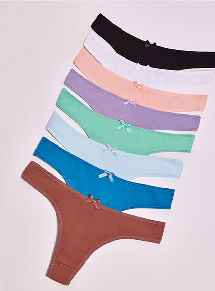 184/600 | Pack X 3 Colaless Algodon Y Lycra