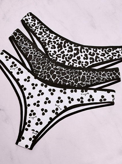 184/689 | Pack X3 Colaless Algodon Especial Estampa Wild