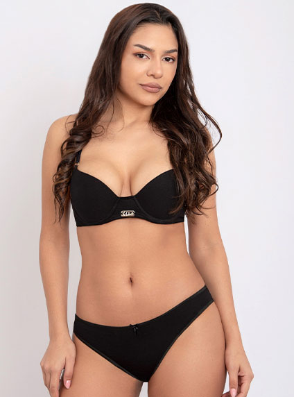 403/420 | Pack X3 Vedetina En Algodón Con Lycra Lisa Clasica